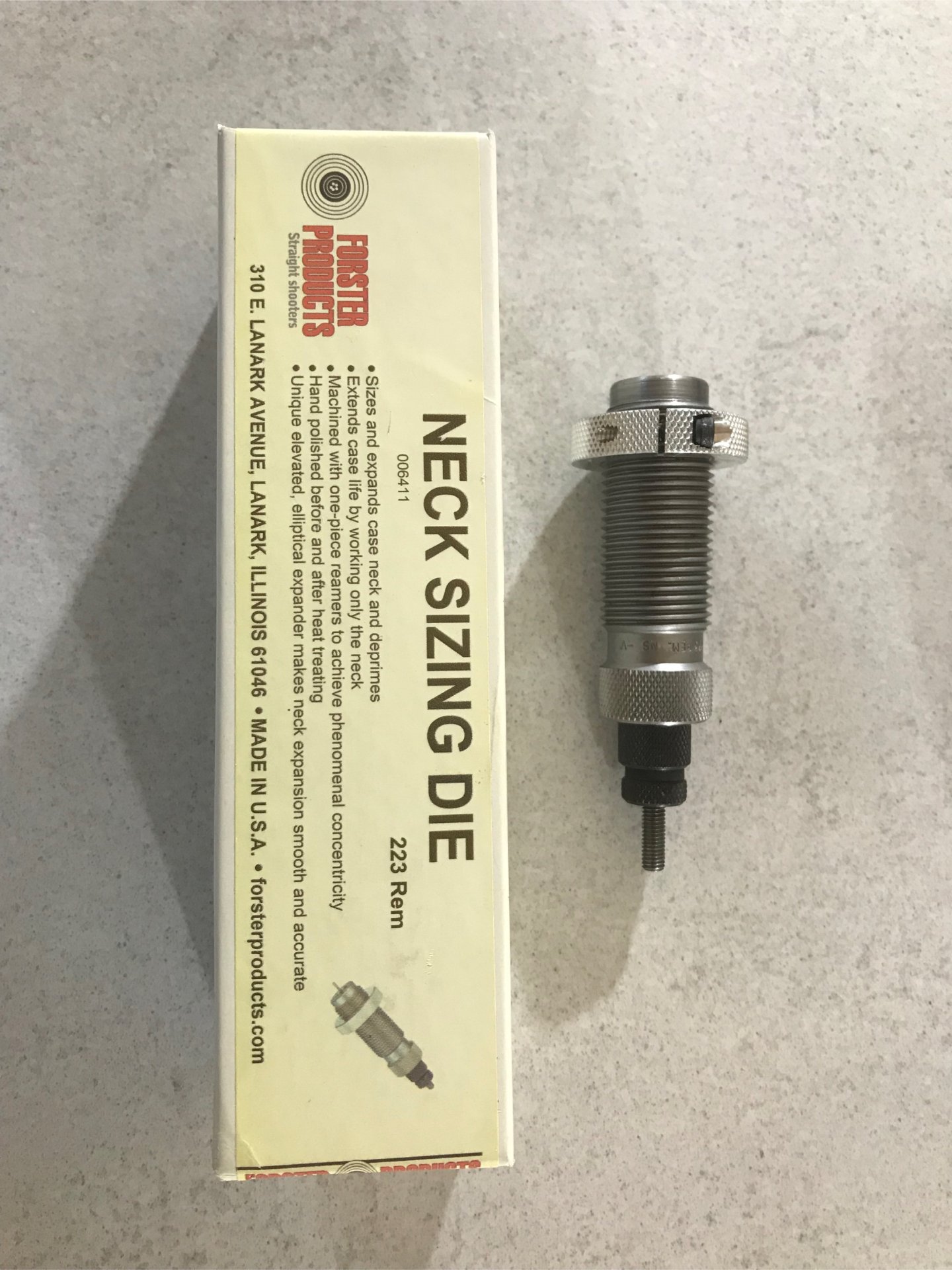 Forster Benchrest Matrizen-Satz .223Rem – Bild 2