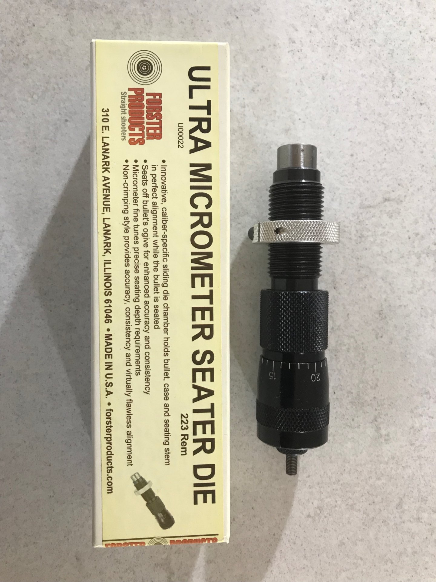 Forster Benchrest Matrizen-Satz .223Rem – Bild 3