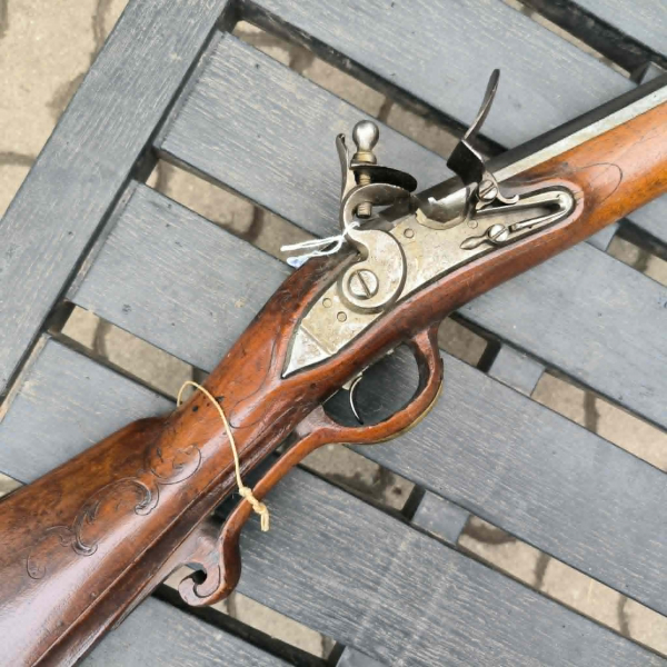Originales Seltenes Steinschlossgewehr – Bild 2