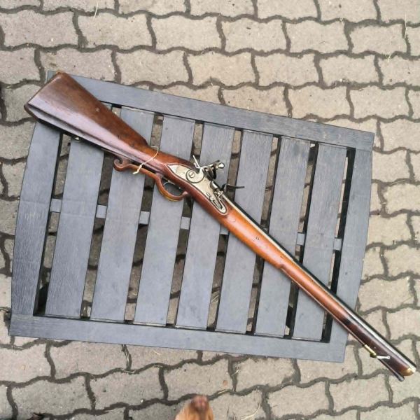 Originales Seltenes Steinschlossgewehr – Bild 1