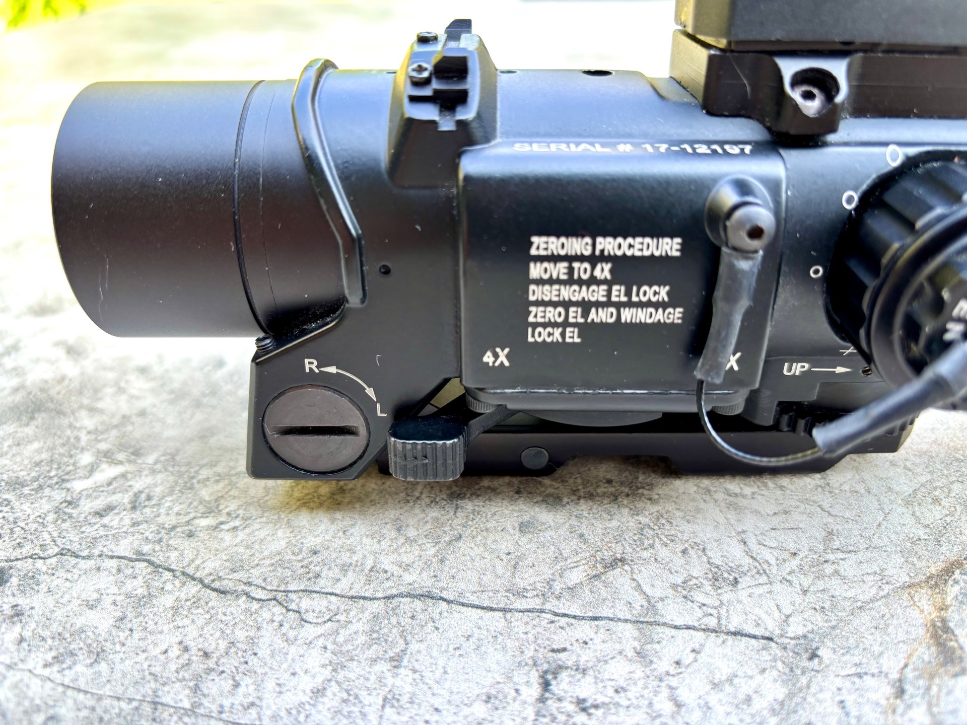 Prismenvisier Elcan Specter 1x / 4x DR SU-230/PVS Kal. 5,56mm .223 Zielfernrohr inkl. Red Dot – Bild 11