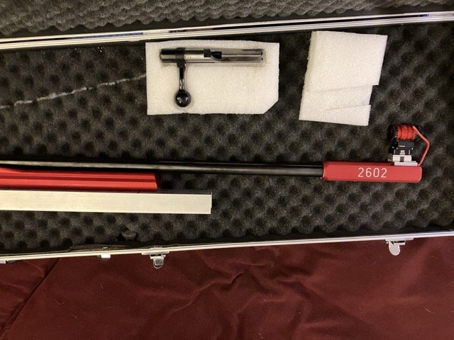 FWB 2602 Super Match .22 l.r. LINKS im Aluschaft (Rot) inkl. Gehmann ZLO Diopter-Optik u. Koffer – Bild 4