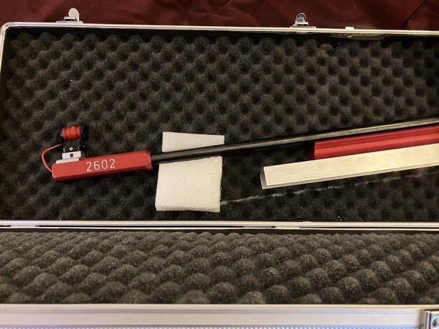 FWB 2602 Super Match .22 l.r. LINKS im Aluschaft (Rot) inkl. Gehmann ZLO Diopter-Optik u. Koffer – Bild 2