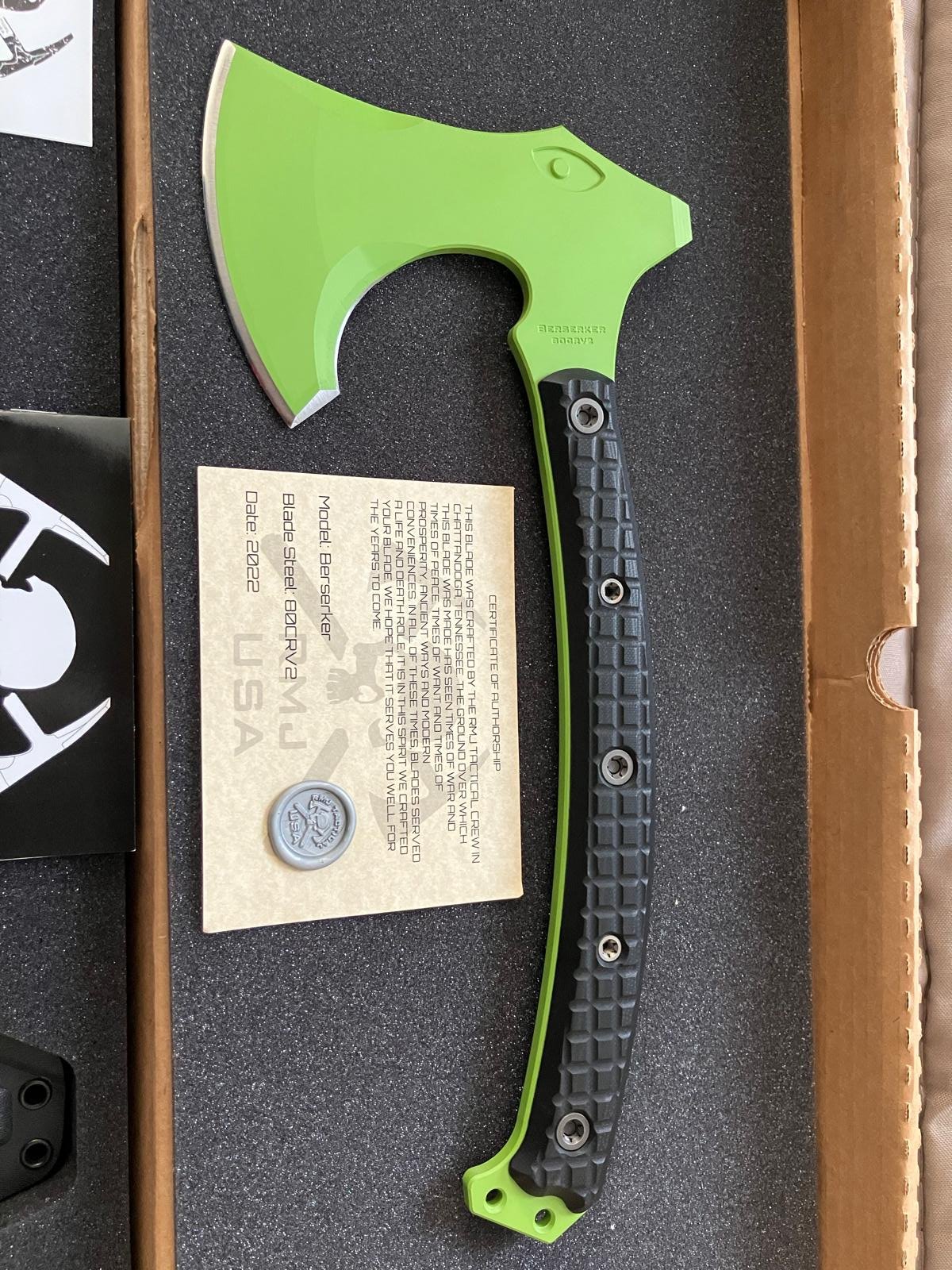 RMJ Tactical Berserker – Zombie Green Monkey Edge FRAG Pattern – Bild 6