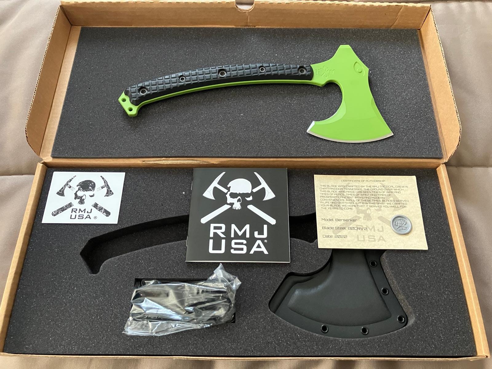 RMJ Tactical Berserker – Zombie Green Monkey Edge FRAG Pattern – Bild 5