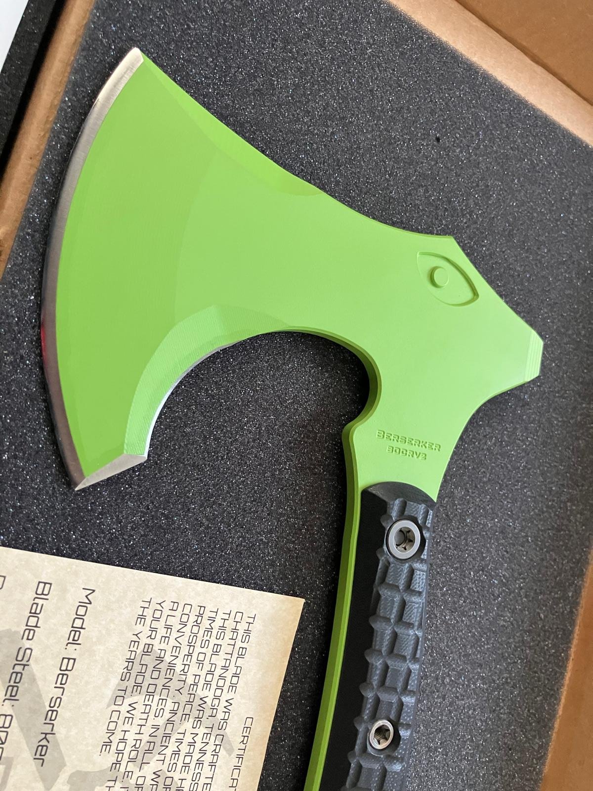 RMJ Tactical Berserker – Zombie Green Monkey Edge FRAG Pattern – Bild 4