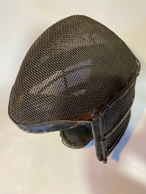 Dt.Reich Antik Student Degen Fecht Maske 1900 No Säbel Bajonett  – Bild 2