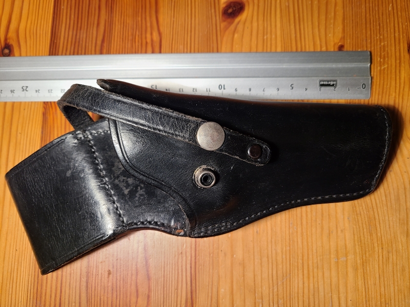 Holster für S&W 4 Zoll, Behördenholster, Leder – Bild 2