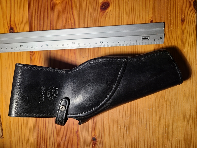 Holster für S&W 4 Zoll, Behördenholster, Leder – Bild 3