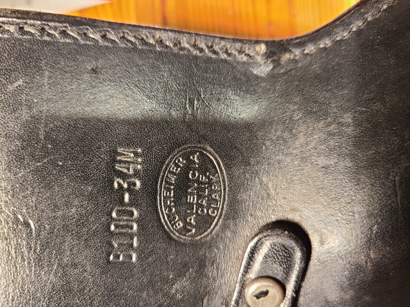 Holster für S&W 4 Zoll, Behördenholster, Leder – Bild 4