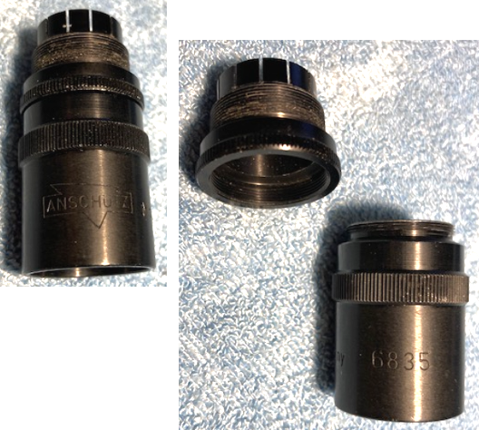 Kornhalteschraube M18, mit Gegenlichtblende – Bild 1
