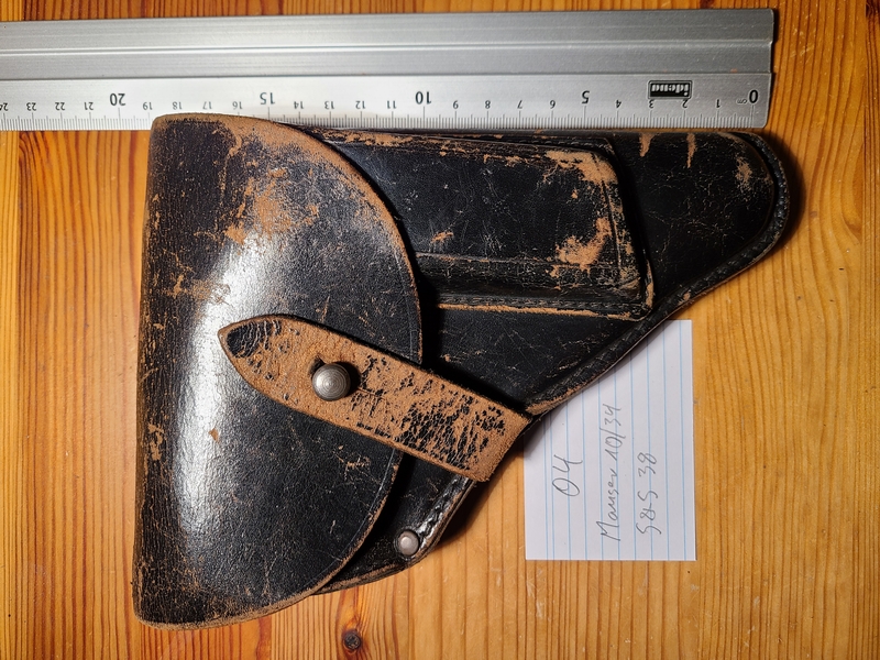 Koppeltasche / Holster für z.B. PPK o. S&S M38 Carl Busse Mainz – Bild 1