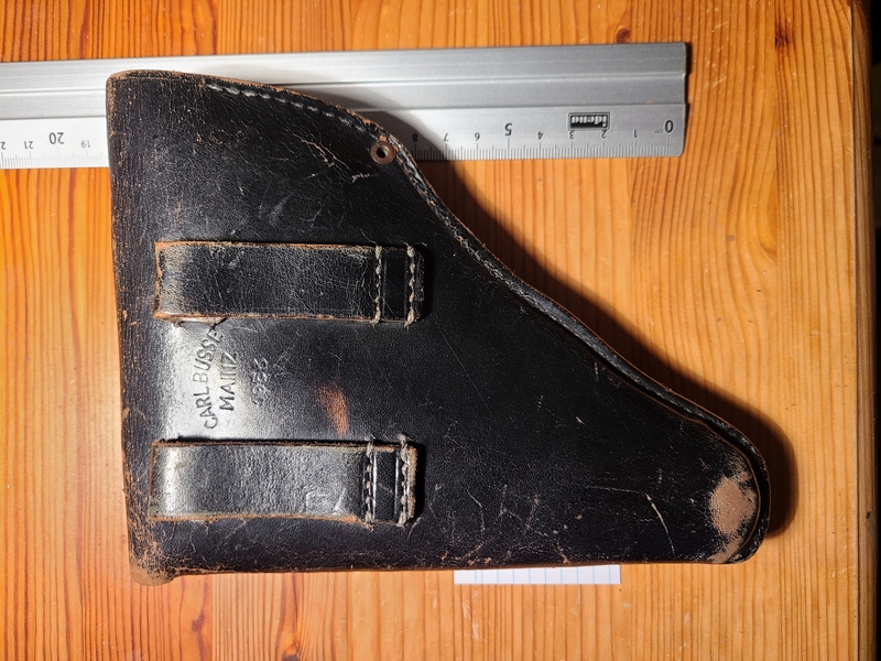 Koppeltasche / Holster für z.B. PPK o. S&S M38 Carl Busse Mainz – Bild 2