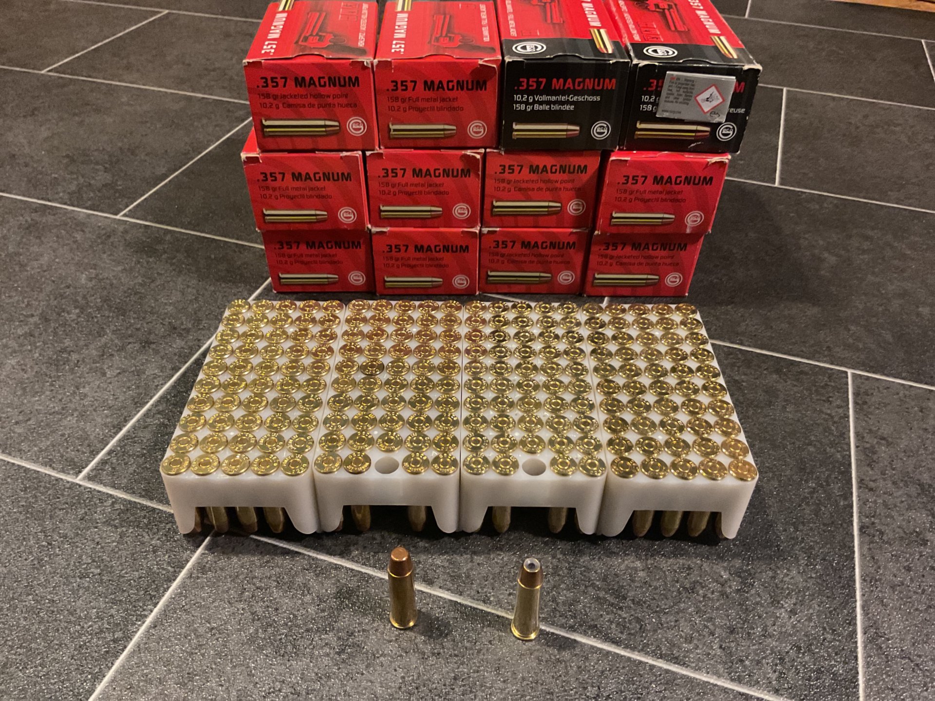 357 Magnum Munition von Geco 600 Stück – Bild 1