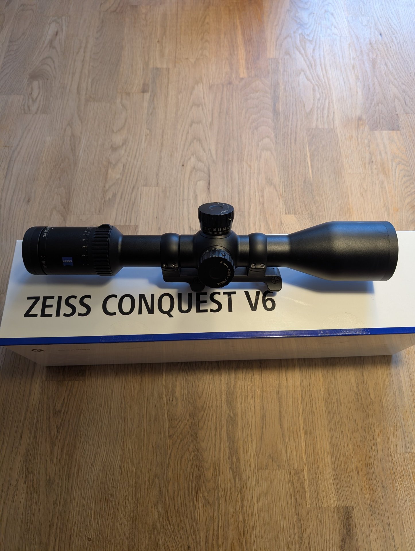 Zeiss Conquest V6 3-18x50 mit ASV INKL. Blaser Sattelmontage – Bild 1