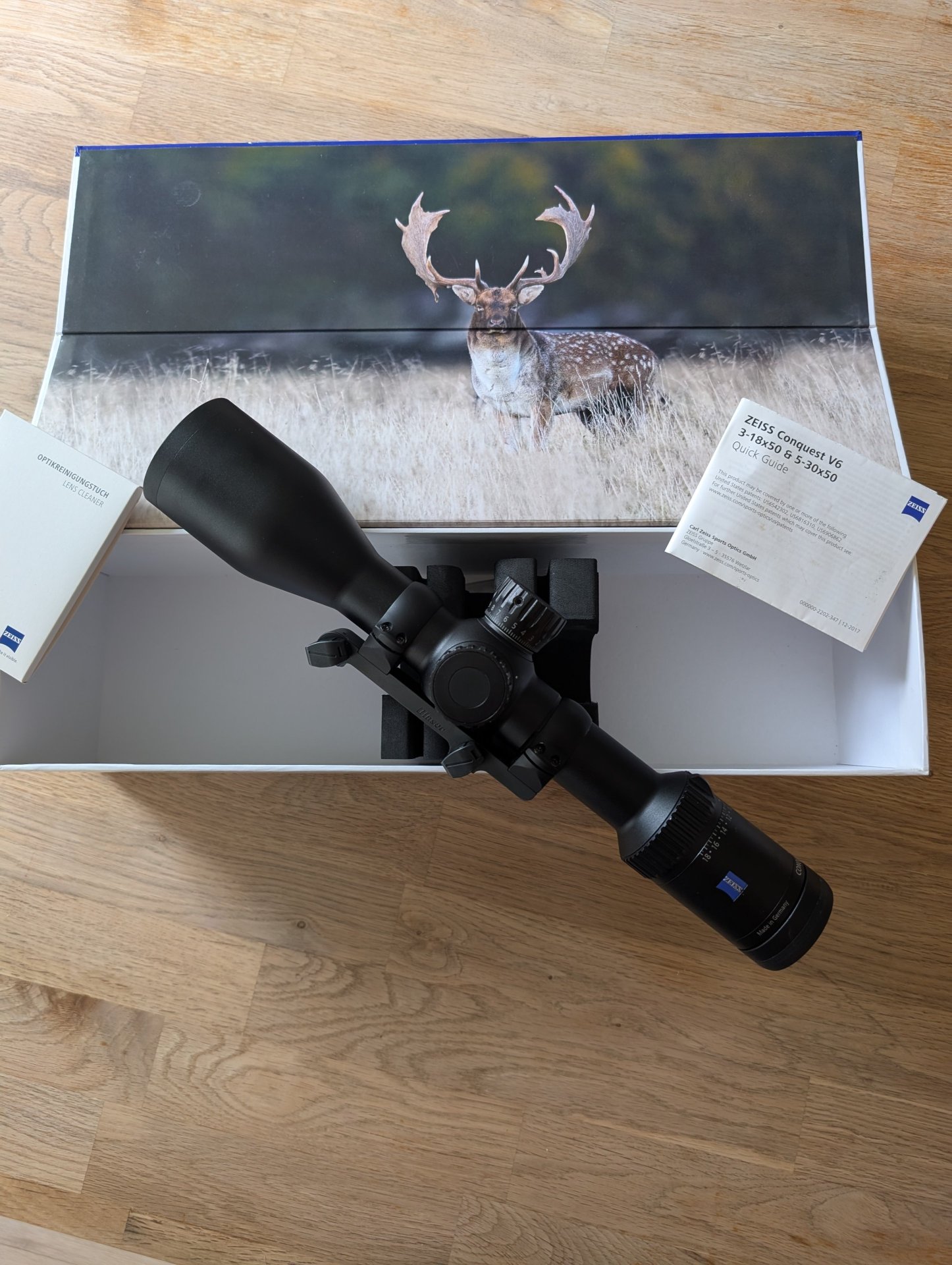Zeiss Conquest V6 3-18x50 mit ASV INKL. Blaser Sattelmontage – Bild 2