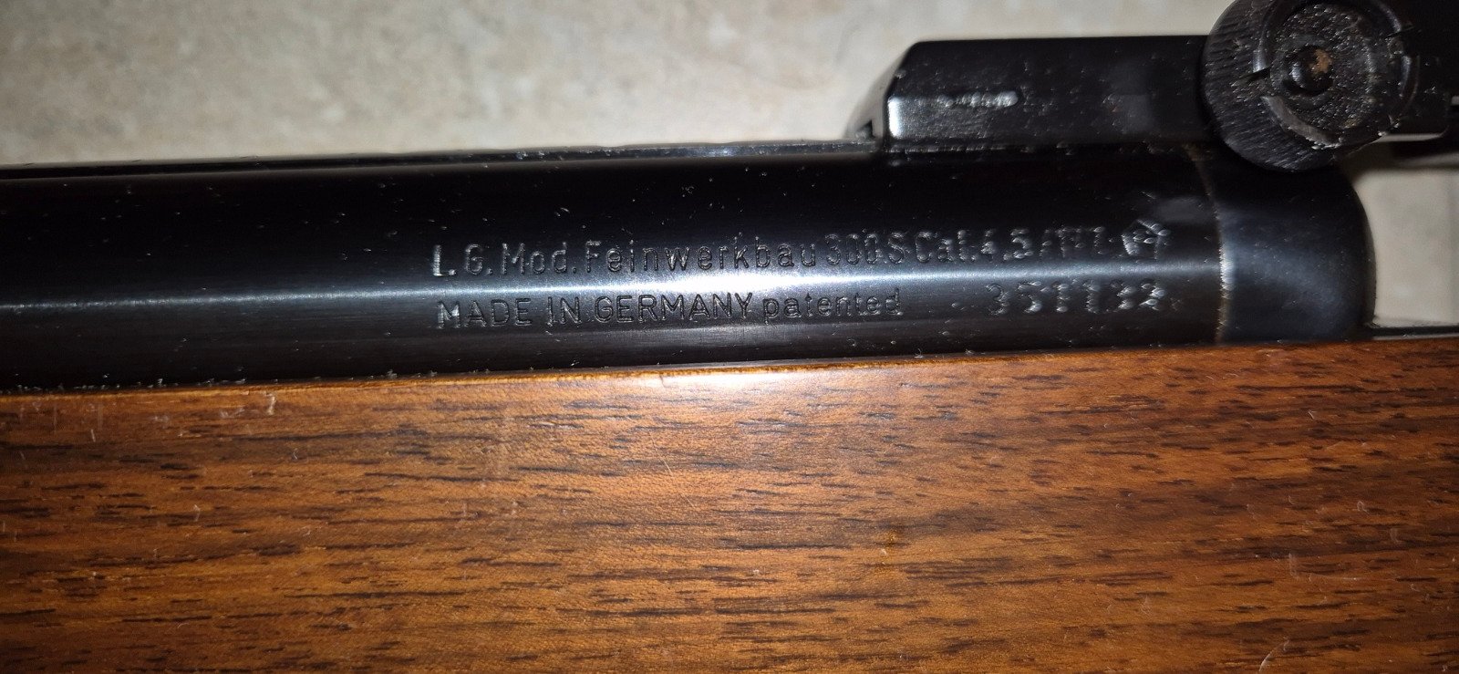 Feinwerkbau 300 S Matchluftgewehr, guter Zustand, voll funktionsfähig – Bild 4