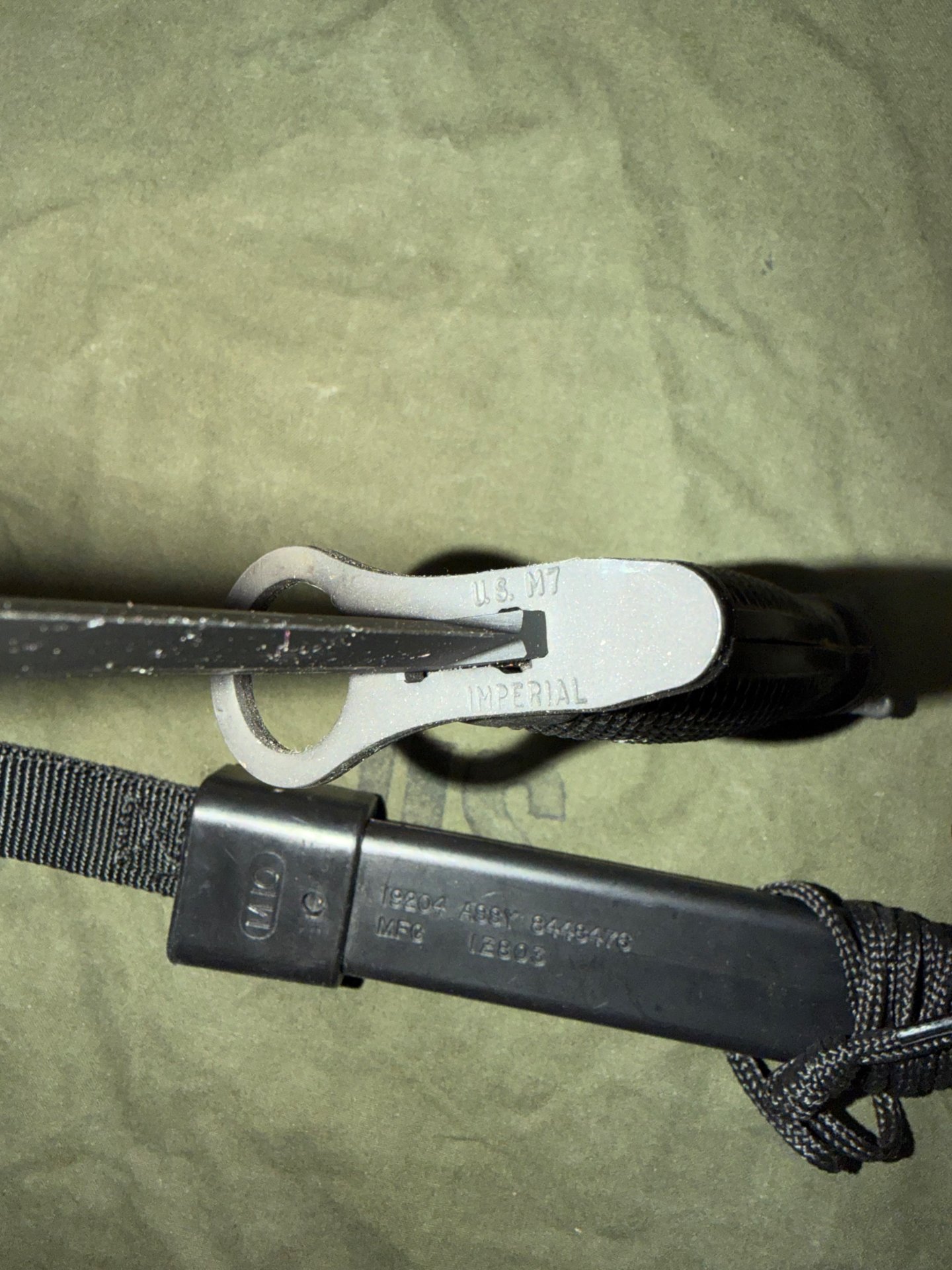 US Army M7 Bajonett mit M10-Scheide – Imperial – Bild 4