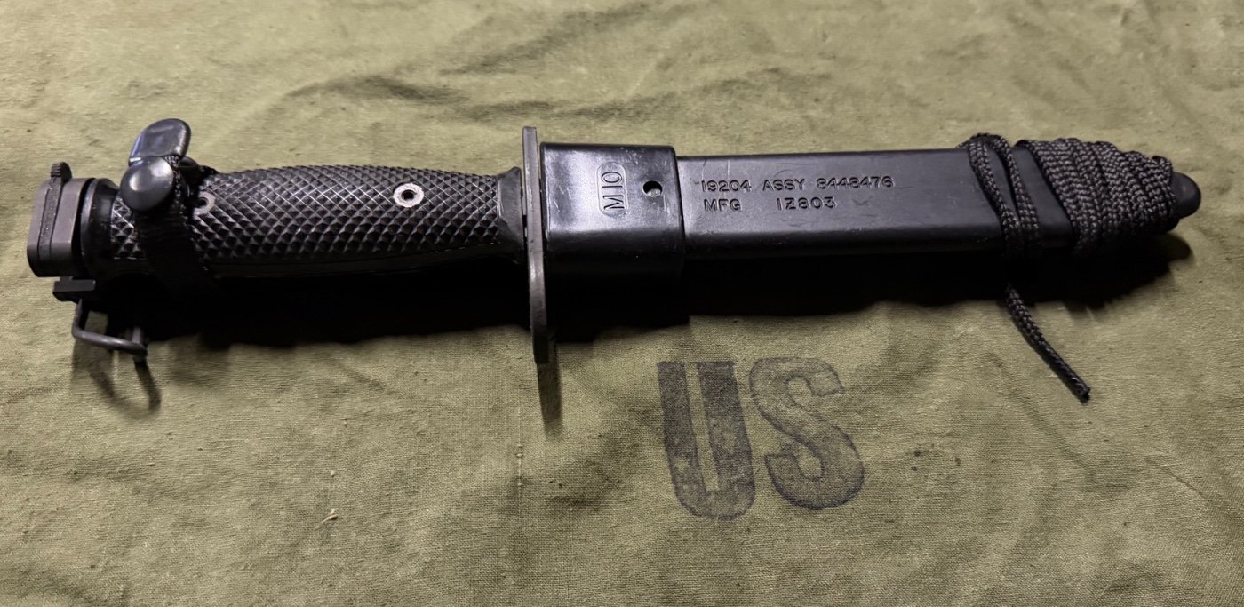 US Army M7 Bajonett mit M10-Scheide – Imperial – Bild 1