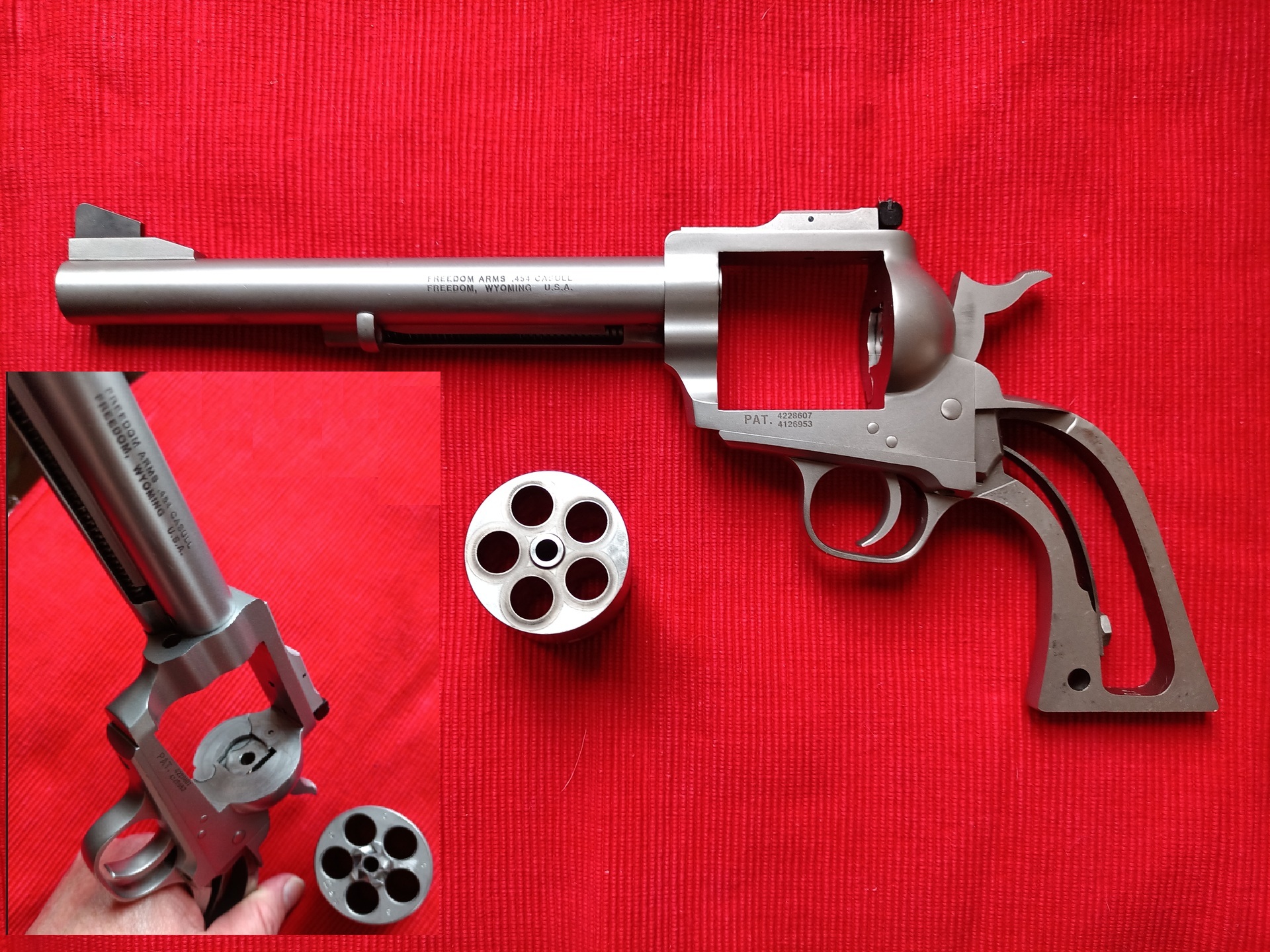 Freedom Arms Model 83 Field Grade – .454 Casull – 7,5 Zoll (190mm) – Top – Bild 4