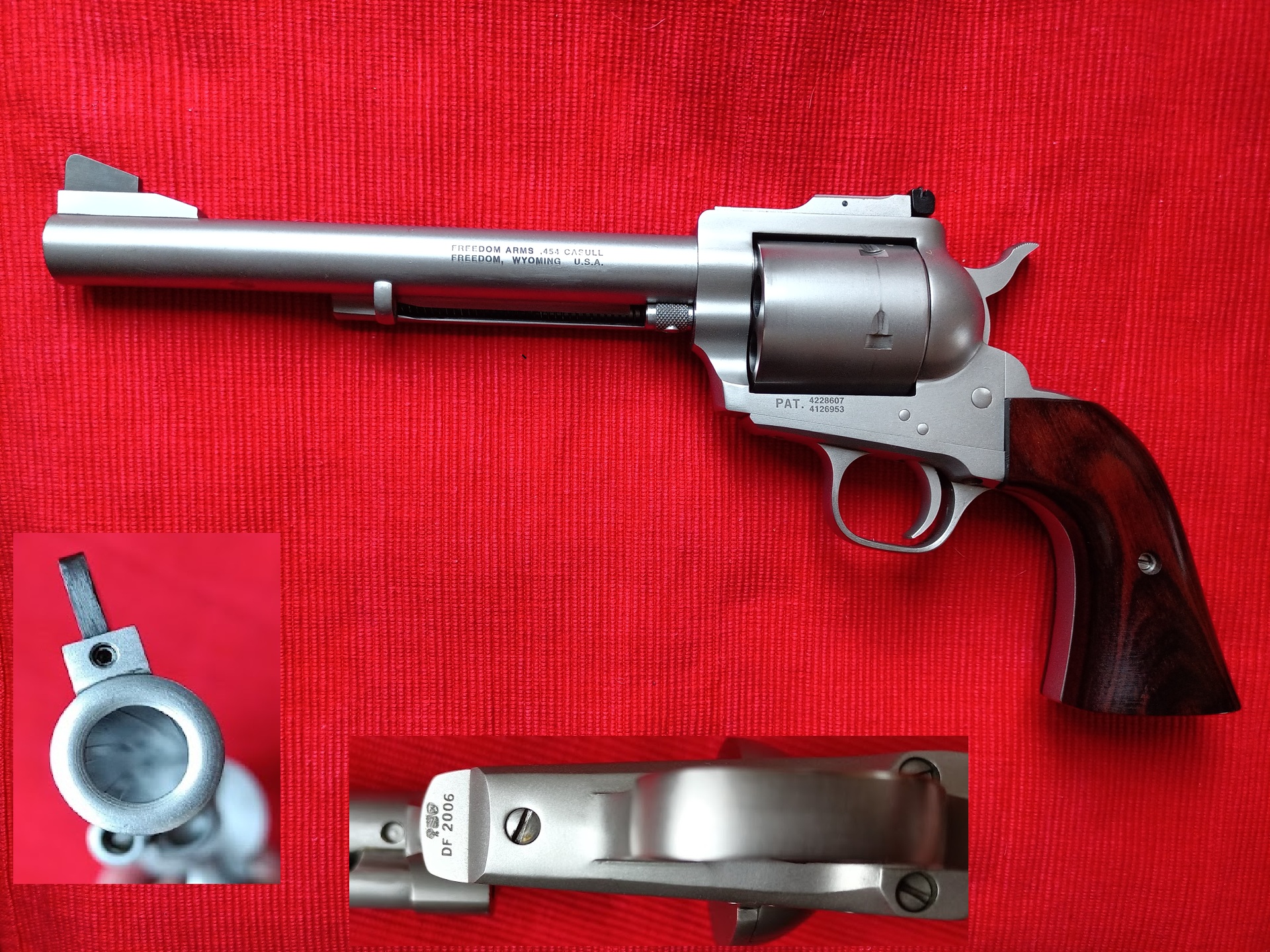 Freedom Arms Model 83 Field Grade – .454 Casull – 7,5 Zoll (190mm) – Top – Bild 3