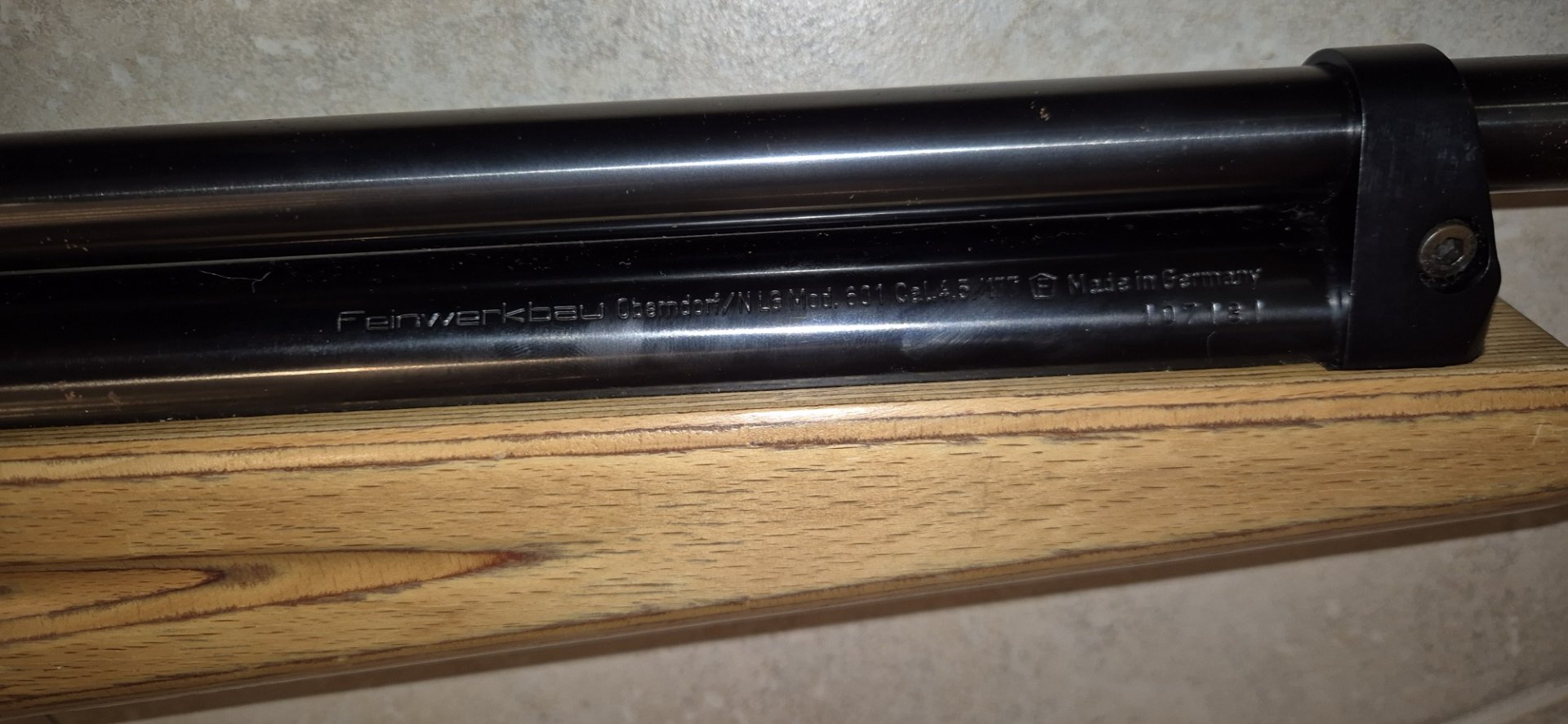Feinwerkbau 601 Matchluftgewehr, Linksschützen, 4,5 mm – Bild 4