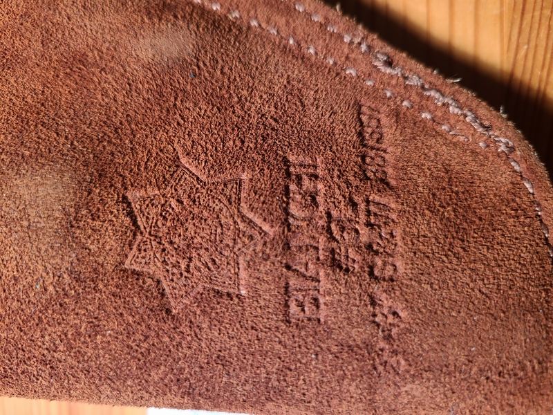 Bianchi Innenbund Holster Wildleder für Modelle wie EGR77 2,5 Zoll – Bild 4