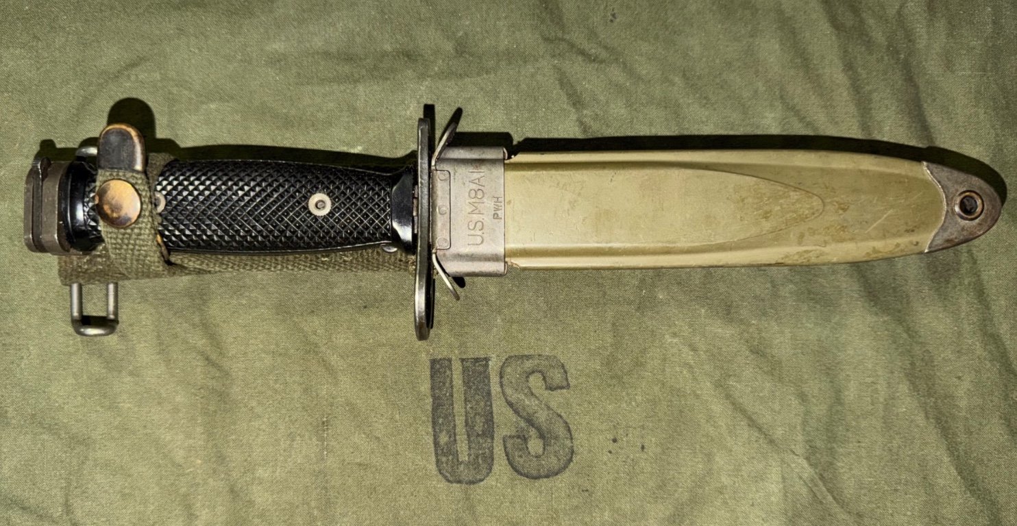 US Army M7 Bajonett BOC mit M8A1-Scheide – Original – Bild 1