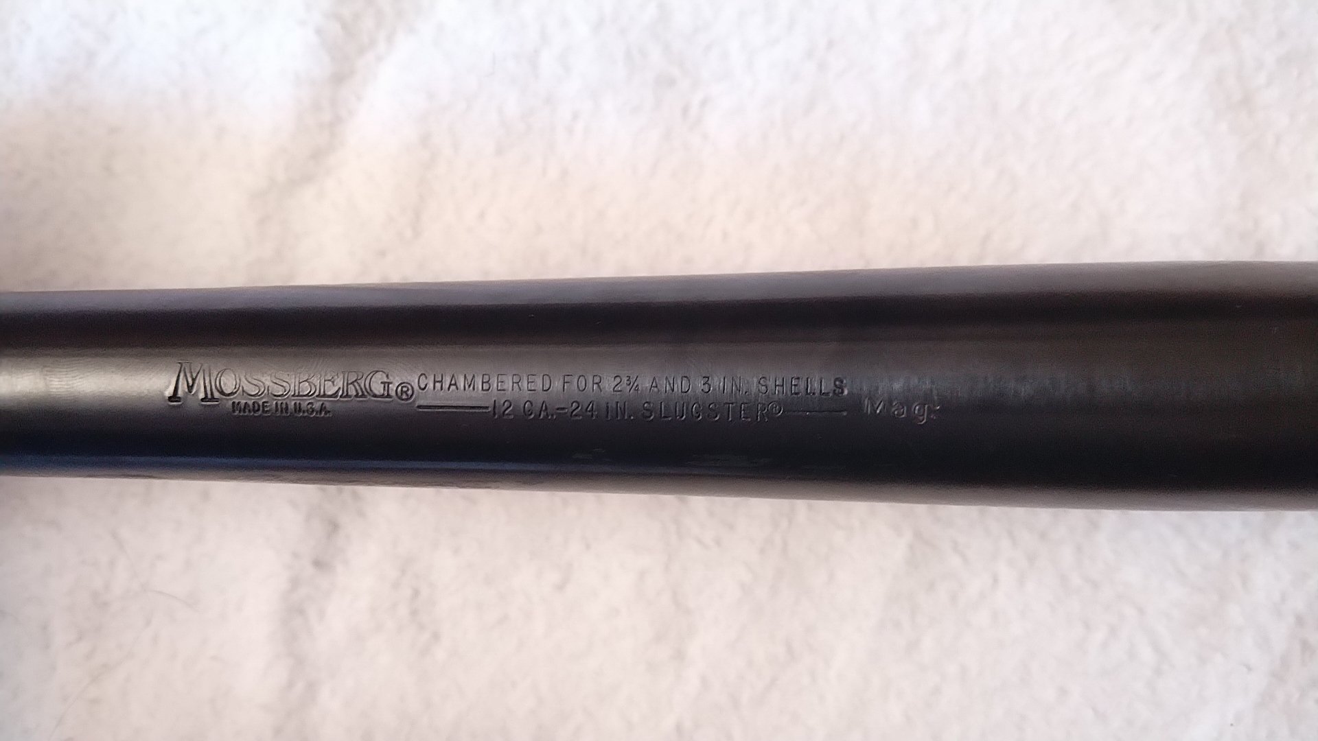 Mossberg Vorderschaftrepetierflinte / Pumpgun – Kal. 12/76 – 2 Läufe & umfangreiches Zubehör – Bild 6