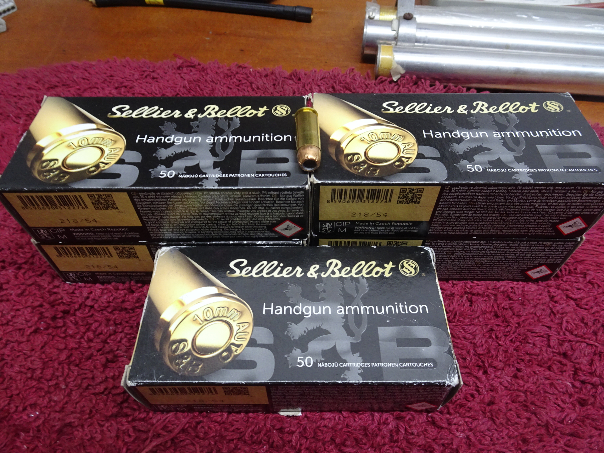 10mm Auto, 247 St. Schuss Sellier & Bellot – Bild 1