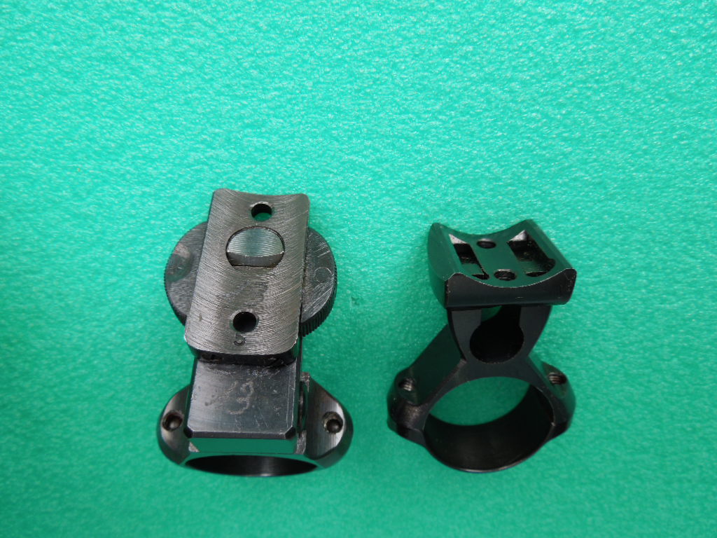RAR! Vintage AKAH SEM KONTRA komplett f.MAUSER K98+ZFR m.25,4/26mm Rohr BH 19+22mm made in Germany – Bild 4