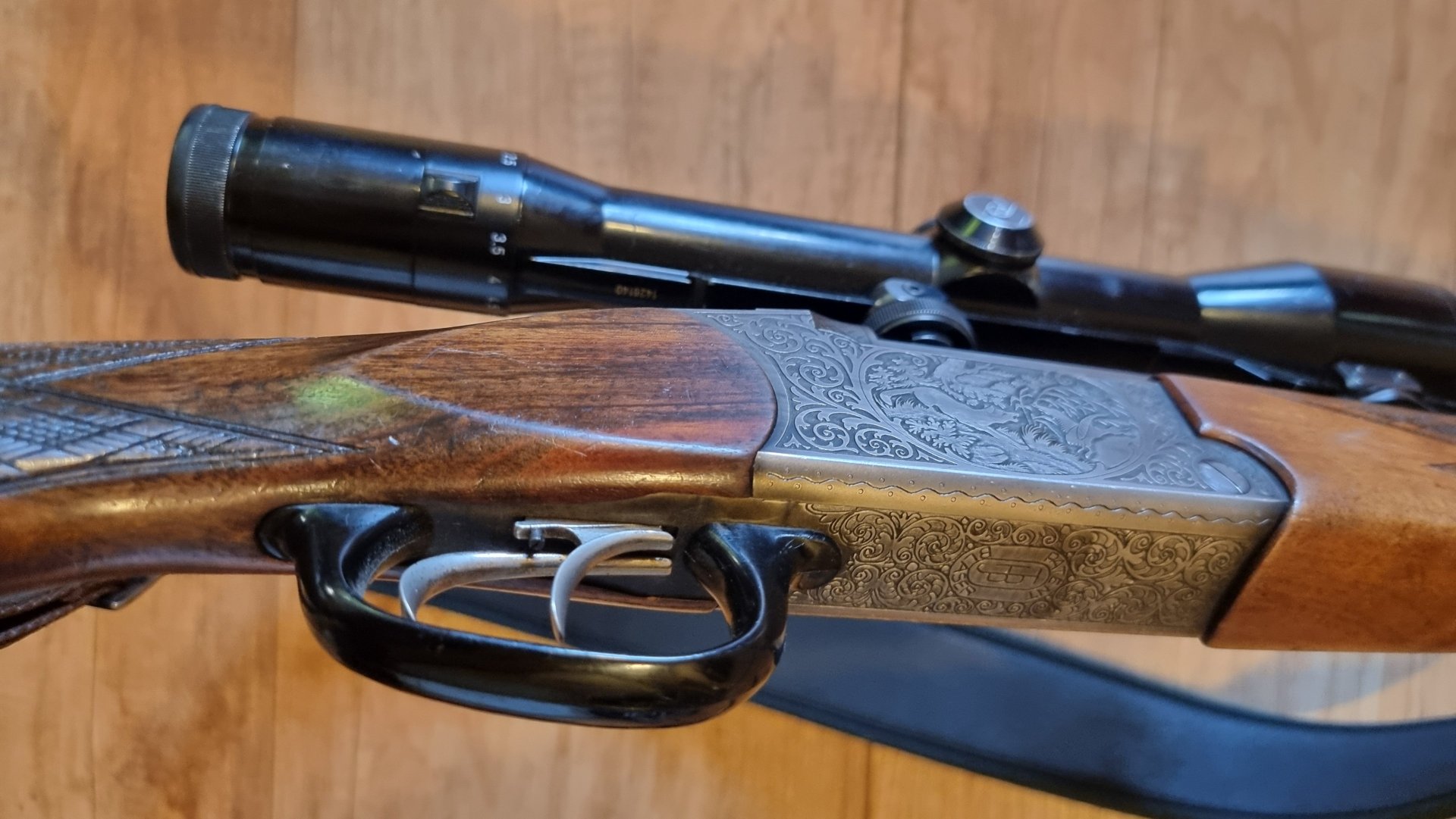 BBF Blaser 700/88 6,5x57R + 12/70 (EL .22 Hornet) // ATL: 5,6x50R Mag + 12/70 Linksschaft Zeiss – Bild 2