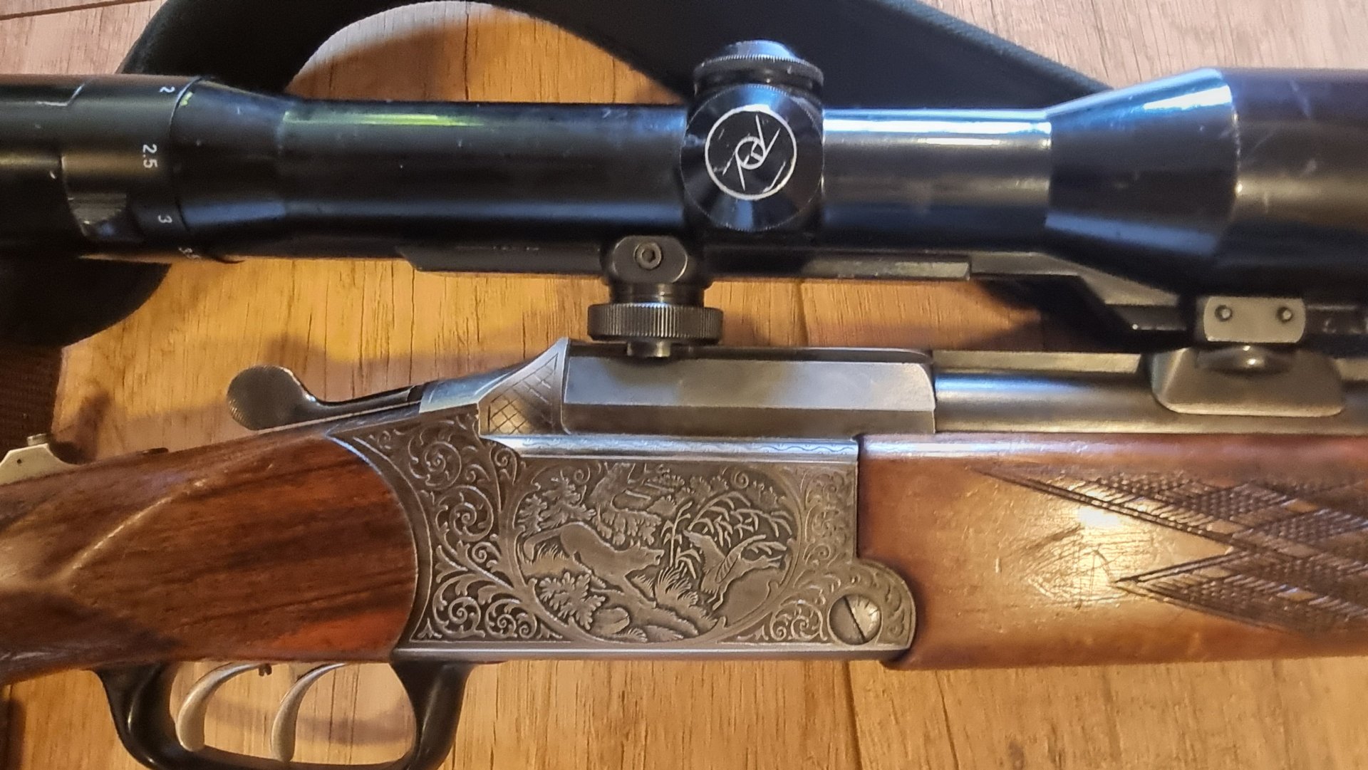 BBF Blaser 700/88 6,5x57R + 12/70 (EL .22 Hornet) // ATL: 5,6x50R Mag + 12/70 Linksschaft Zeiss – Bild 6