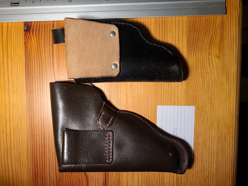 3 Pistolentaschen Koppeltaschen für unbekannte Modelle – Bild 5
