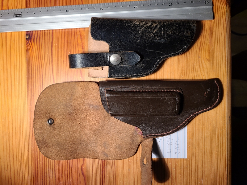 3 Pistolentaschen Koppeltaschen für unbekannte Modelle – Bild 6
