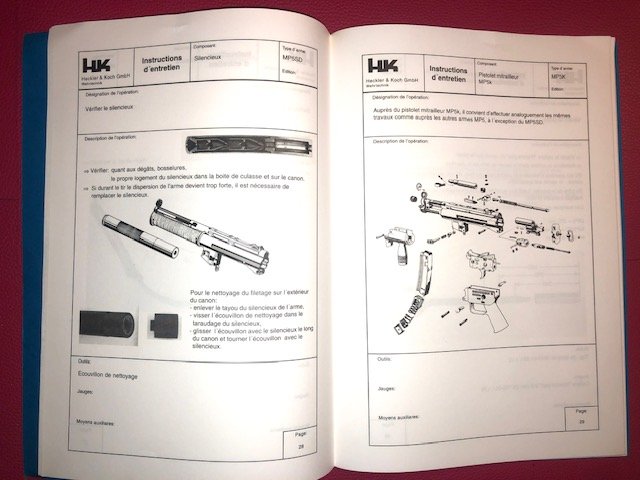 HK MP5 INSTANDSETZUNGSANWEISUNG französisch / Instructions d entretien – Bild 4