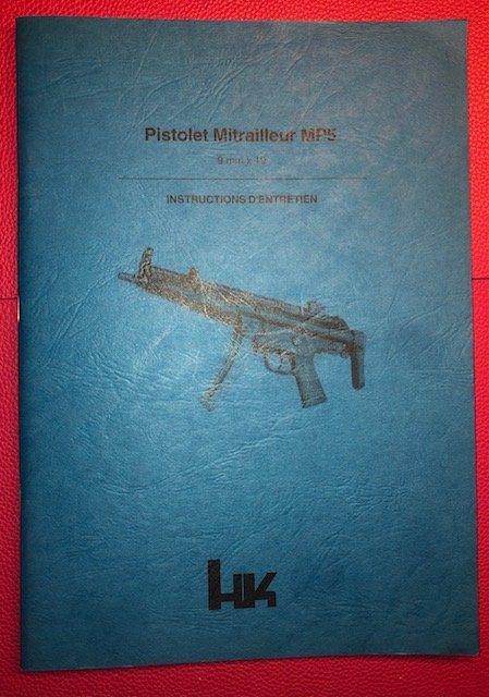 HK MP5 INSTANDSETZUNGSANWEISUNG französisch / Instructions d entretien – Bild 1