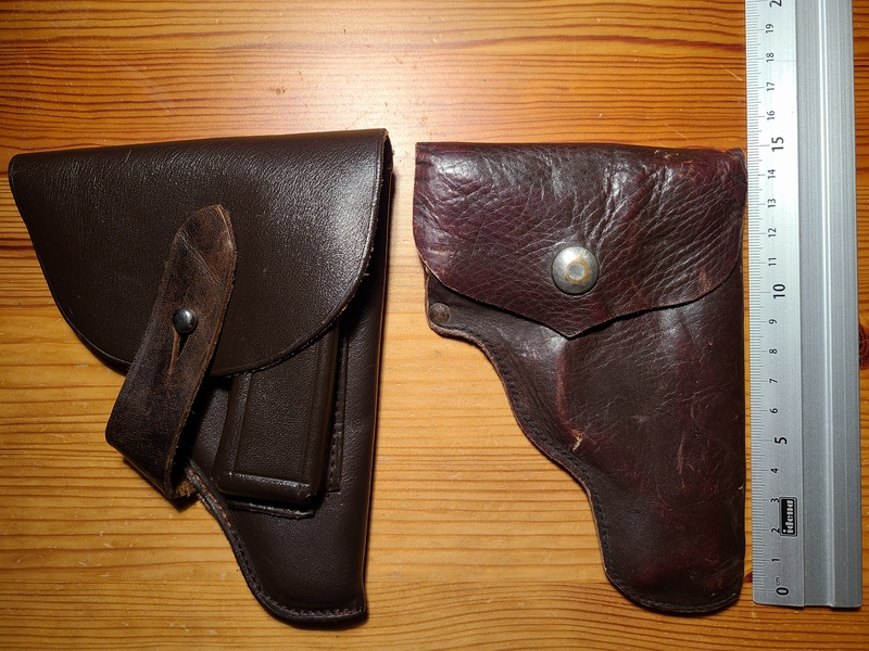2 Pistolentaschen Koppeltaschen für z.B. Mauser 1910 Cal. 6,35 – Bild 1