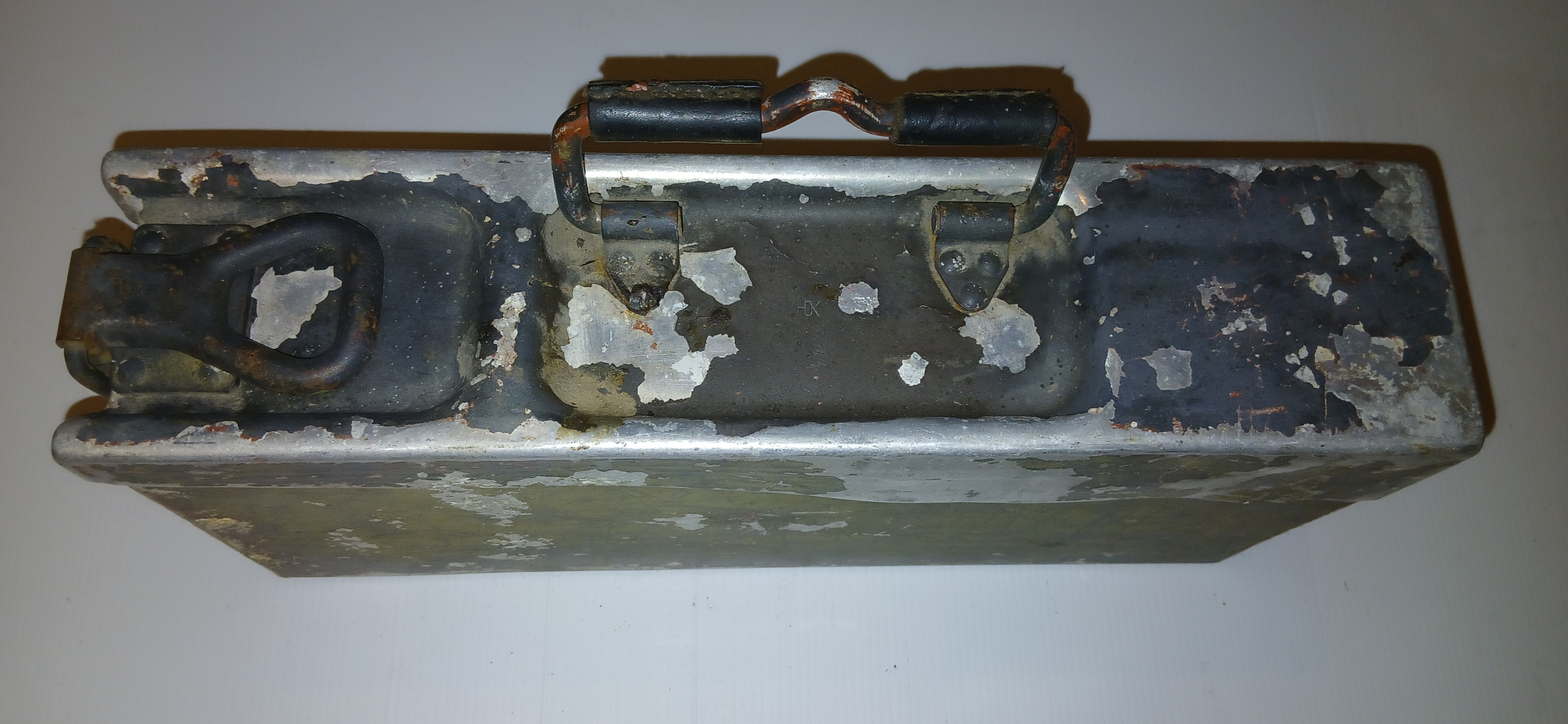 Patronenkasten 34 HDK Aluminium Wehrmacht Gurtkasten – Bild 1