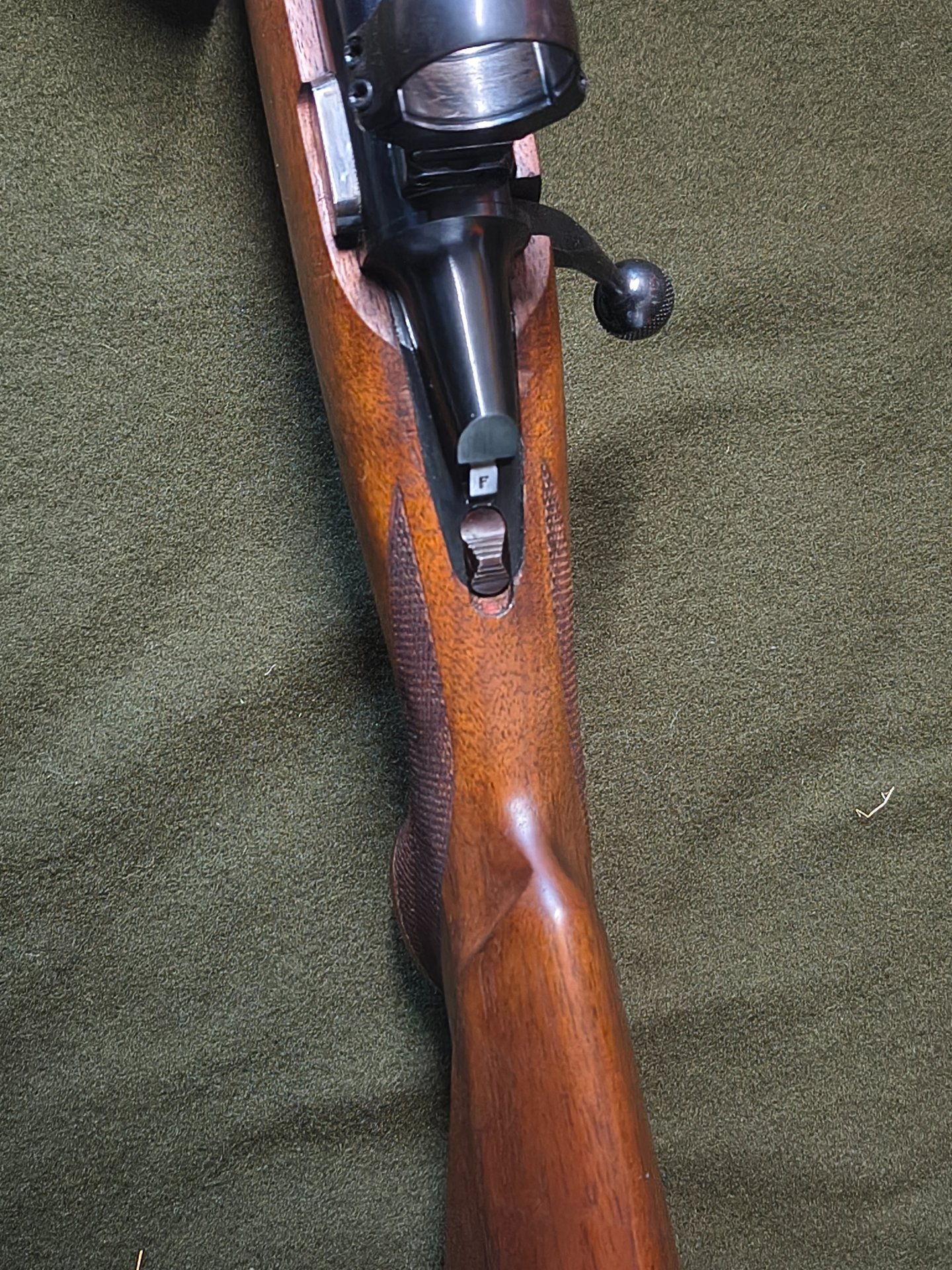 Repetierer Jongmans .30-06 mit Schalldämpfer und EAW Schwenkmontage – Bild 9