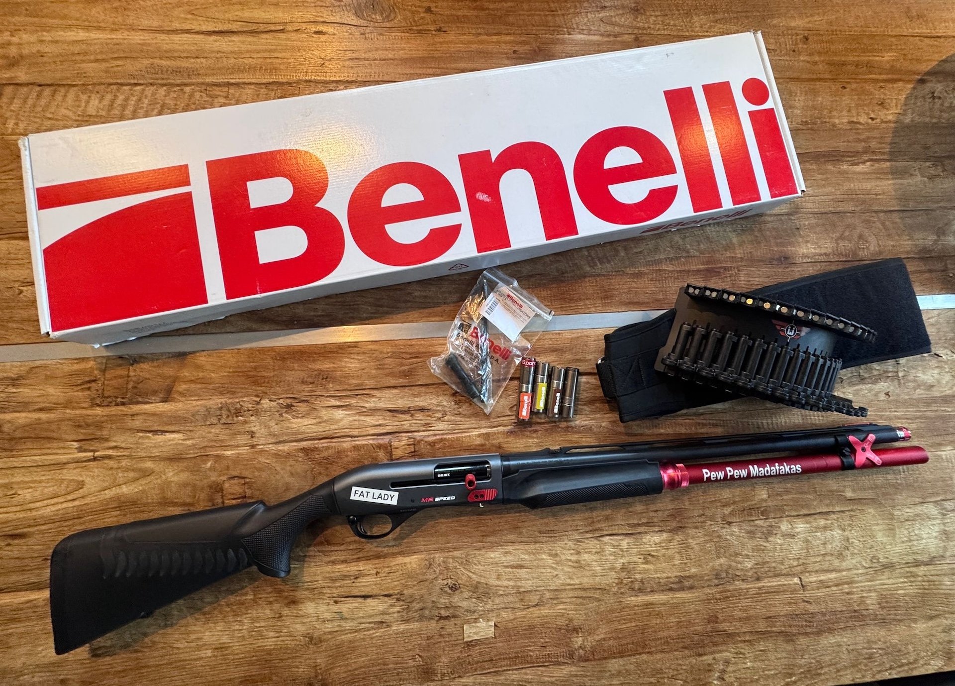 BENELLI M2-Speed-IPSC Selbstladeflinte Cal.12/76 - EINZELSTÜCK – Bild 1