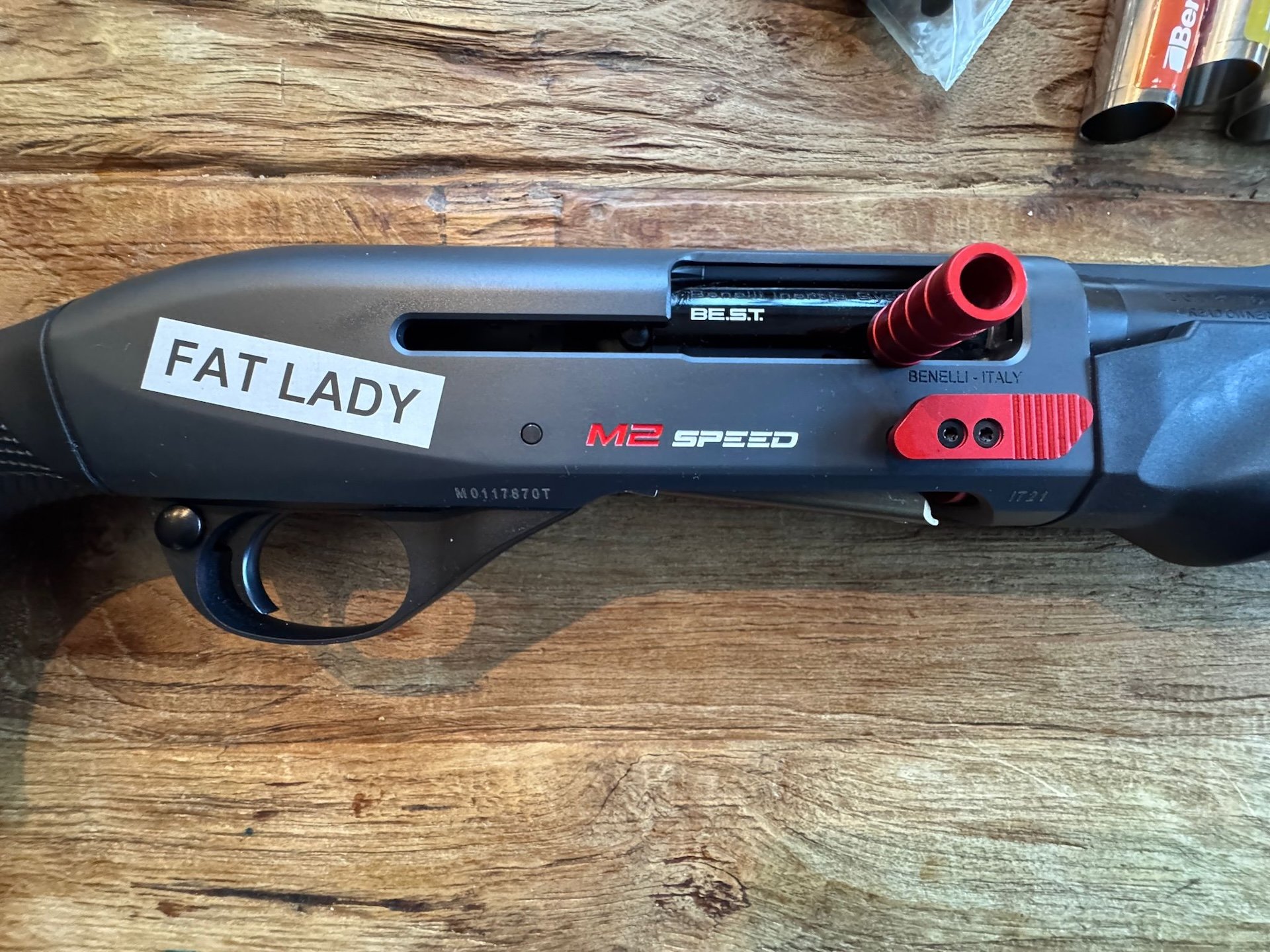 BENELLI M2-Speed-IPSC Selbstladeflinte Cal.12/76 - EINZELSTÜCK – Bild 2