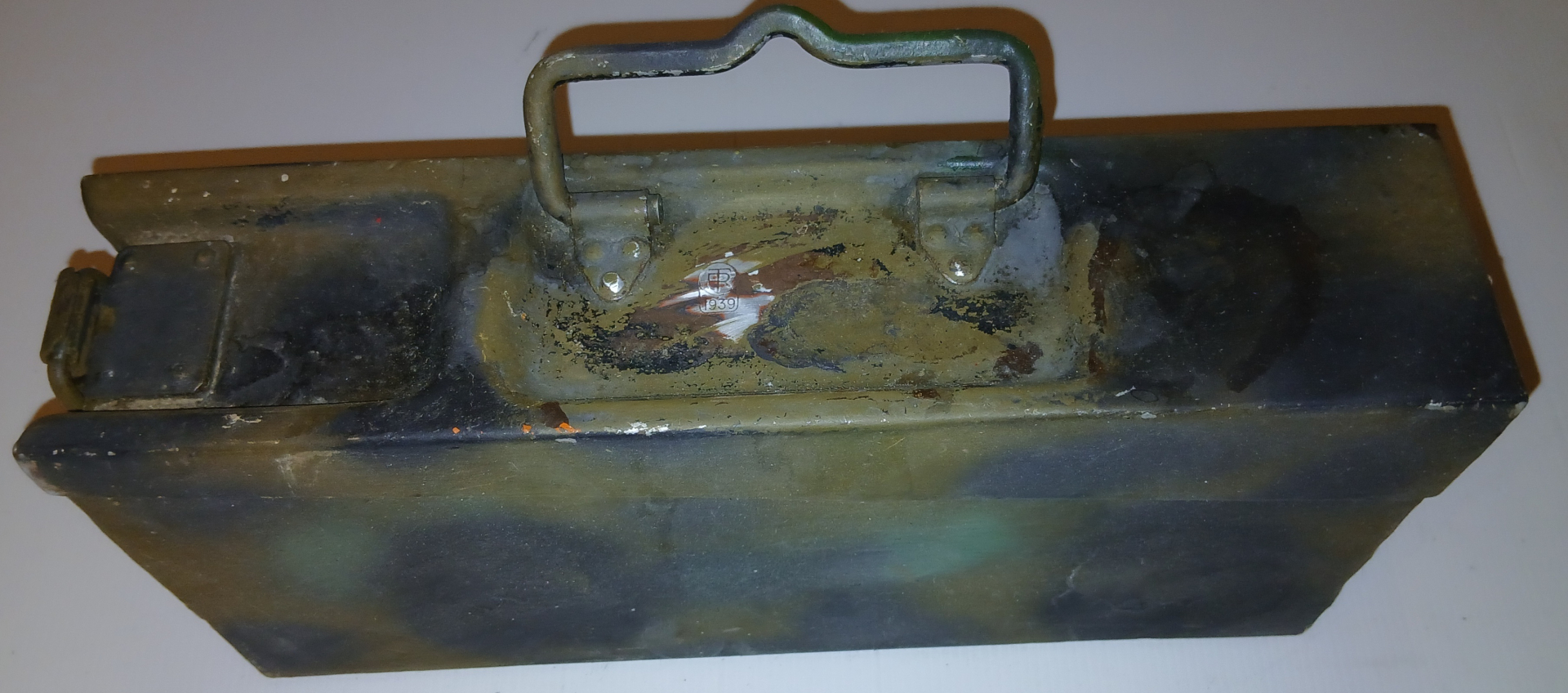 Patronenkasten 34 1939 Aluminium Wehrmacht Gurtkasten – Bild 1