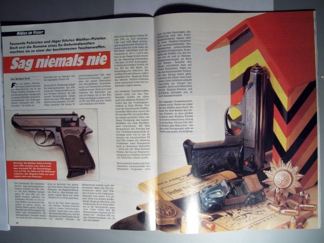 Visier-Heft ** Sag niemals nie -- Walther PP ** – Bild 1