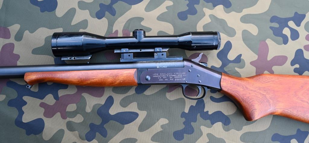 Einzelladerbüchse Kipplaufbüchse New England Firearms (H&R) Mod. SB2 Handi Rifle Kal. .45-70 Gov. – Bild 6