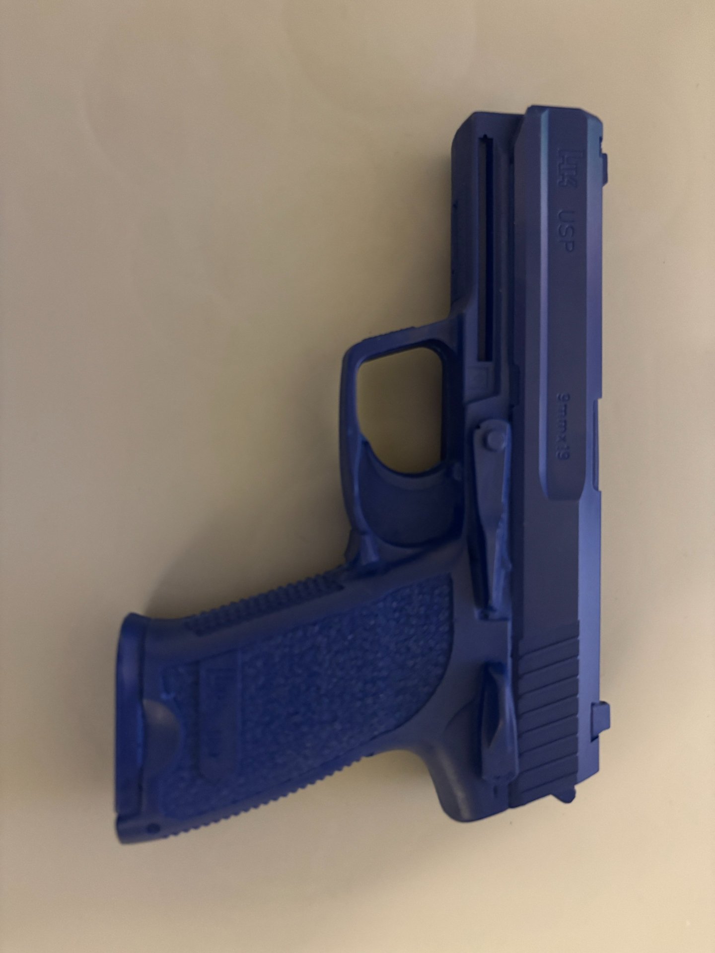 Blue Gun Trainingswaffe Kunststoff Pistole H&K USP – Bild 1