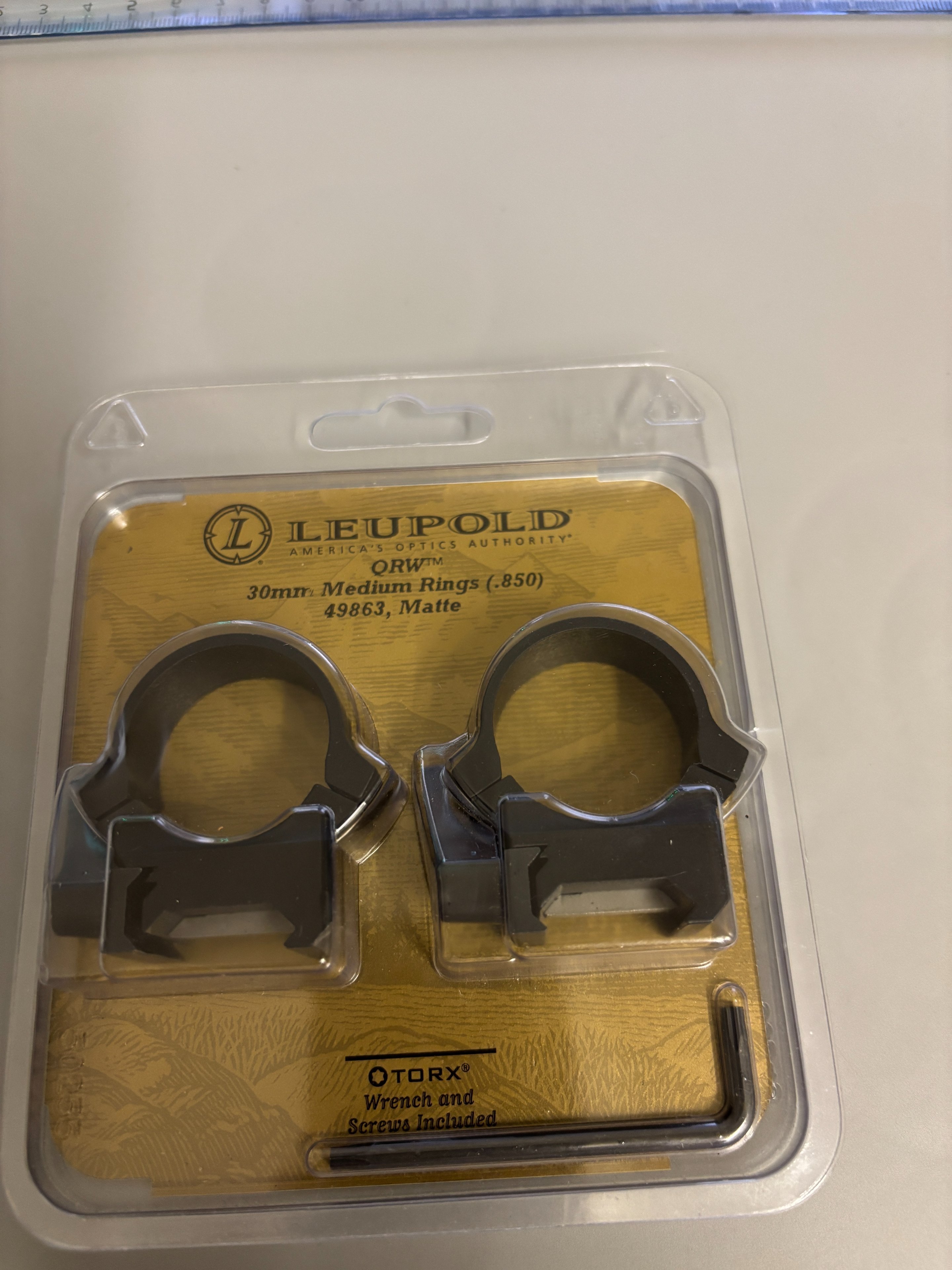 Leupold QRW Montageringe mit Flügel – Bild 1