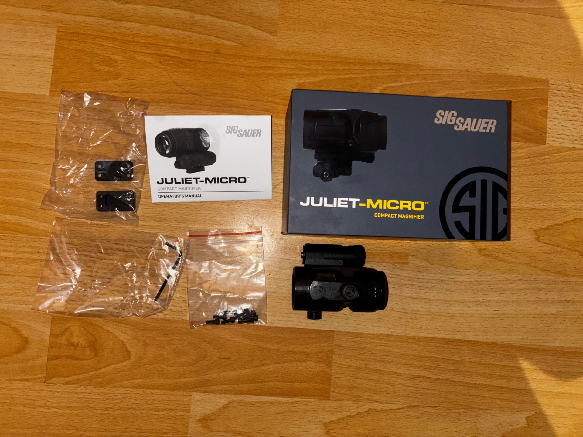 Sig Sauer JULIET3-Micro Magnifier 3x22mm – Top Glas, inkl. OVP & Rechnung – Bild 1