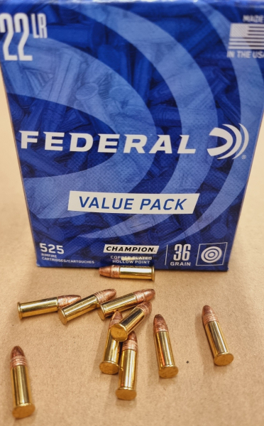 .22LR/36grs Federal Champion HP copper plated 5250 Stk. No. 745# Angebot !! # SSZ Berka – Bild 1