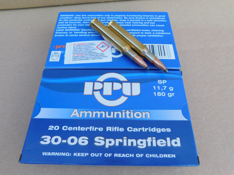 .30-06/180 grs. Teilmantel PPU A-066 100 stk. # SSZ Berka – Bild 1